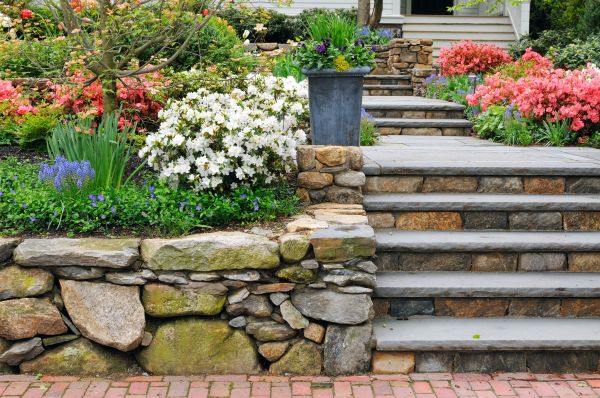 Stone Stairs Repair in Coeur D Alene
