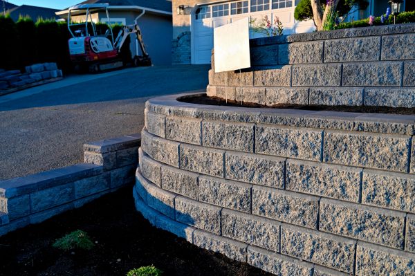 Stone Retaining Wall Repair in Coeur D Alene