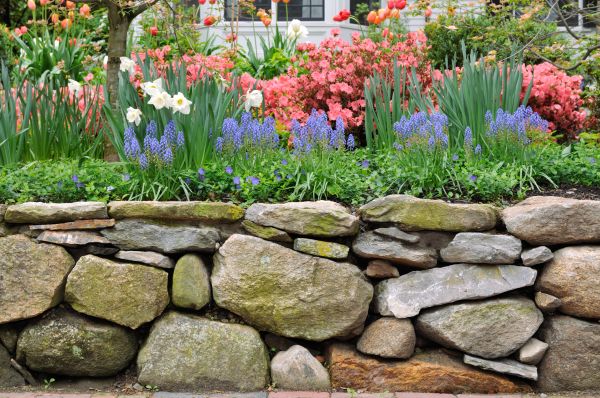 Stone Wall Hardscaping in Coeur D Alene