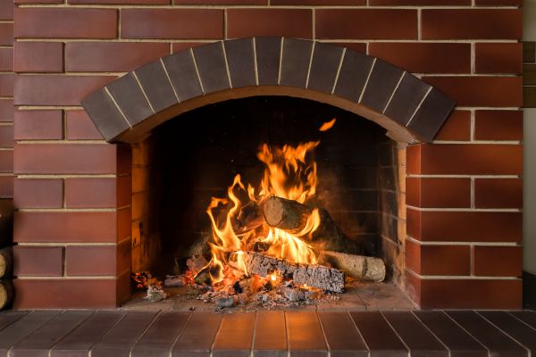 Brick Fireplace Installation in Coeur D Alene