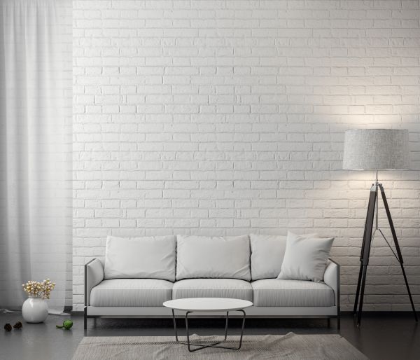 White Brick Installation in Coeur D Alene